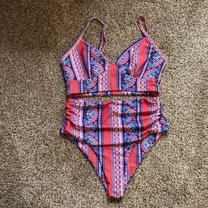 High waisted bikini set